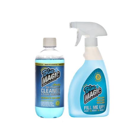 Achieving spotless results with Blue Magic stain remover